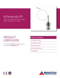 Thumbnail of document Manual - HiTemp140-FP Flexible Probe Temperature Data Logger